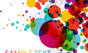 Colorful Rainbow Vector Background